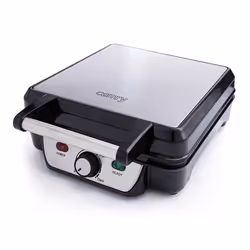 Camry Premium CR 3025, 4 waffle(s), Square, Black, Power, Ready, 1500 W