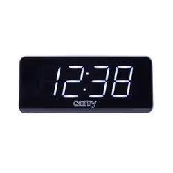 Camry Premium CR 1156, Digital alarm clock, Rectangle, Black, Grey, AM, MF, PLL, LED, 4.57 cm (1.8")