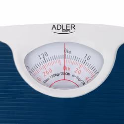 Adler AD 8151B personal scale Square Blue Mechanical personal scale