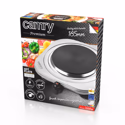 Camry Premium CR 6510 Black, Stainless steel Countertop 18.5 cm 1 zone(s) - Additional view 6