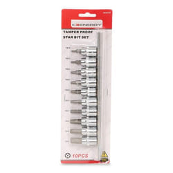 ENERGY NE00105 Socket set 10 Five Star 3/8 Rectangle