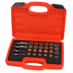 Repair Kit, oil drain plug thread; ENERGY; 64 1.5 M13, M15, M17, M20 Plastic Case