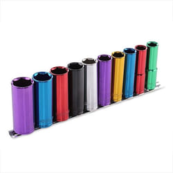 ENERGY NE00289 Socket set 10 Hexagon 1/2", 1/2