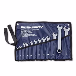 ENERGY NE01000SK12 Spanner Set, ring / open ended 12
