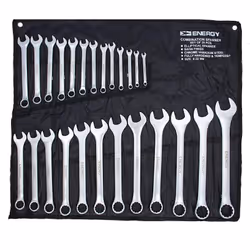 ENERGY NE01000SK25 Spanner Set, ring / open ended 25