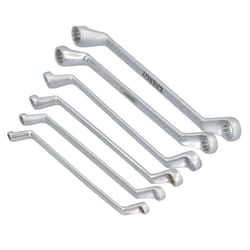 ENERGY NE01001SK6 Double Ring Spanner Set 6x7, 8x9, 10x11, 12x13, 14x15, 16x17 mm 6 Chrome Vanadium Steel