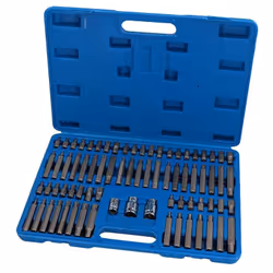 Screwdriver Bit Set; ENERGY; Plastic Case 75