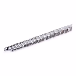 ENERGY NE00345 Socket set 18 Spline Spline Chrome Vanadium Steel 3/8", 3/8