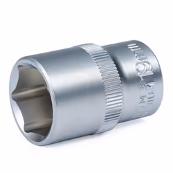 ENERGY NE00421-19 Socket 19 mm Chrome Vanadium Steel Hexagon