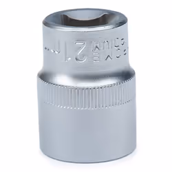ENERGY NE00421-21 Socket 21 mm Chrome Vanadium Steel Hexagon