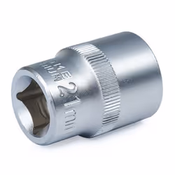 ENERGY NE00421-21 Socket 21 mm Chrome Vanadium Steel Hexagon