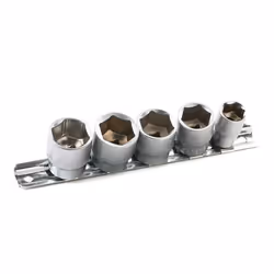 ENERGY NE00422-SK5 Socket set 5 Hexagon Chrome Vanadium Steel 3/8