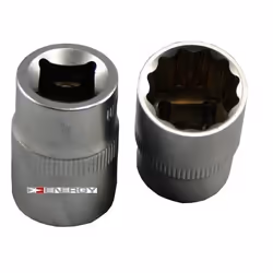 Socket; ENERGY; 13 mm Chrome Vanadium Steel Double Hexagon