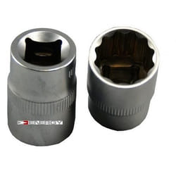 ENERGY NE00423-21 Socket 21 mm Chrome Vanadium Steel Hexagon Collar