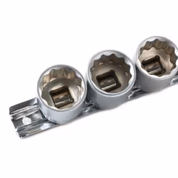 ENERGY NE00424-SK5 Socket set 5 Double Hexagon Chrome Vanadium Steel 3/8