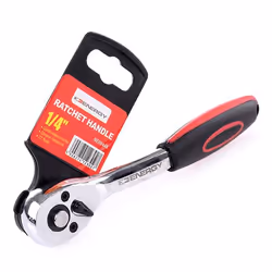 ENERGY NE00448 Reversible Ratchet 72 6.3 (1/4") Chrome Vanadium Steel