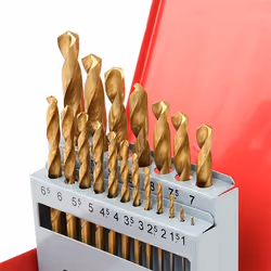 ENERGY NE00462 Step Drill 19 1, 1.5, 2, 2.5, 3, 3.5, 4, 4.5, 5, 5.5, 6, 6.5, 7, 7.5, 8, 8.5, 9, 9.5, 10