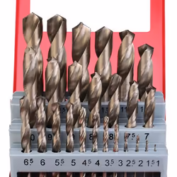 ENERGY NE00463 Step Drill 25 1, 1.5, 2, 2.5, 3, 3.5, 4, 4.5, 5, 5.5, 6, 6.5, 7, 7.5, 8, 8.5, 9, 9.5, 10, 10.5, 11, 11.5, 12, 12.5, 13 High-speed steel