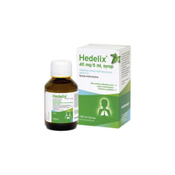 Hedelix 40 mg/5 ml syrup, Inflammations of the respiratory 100 ml