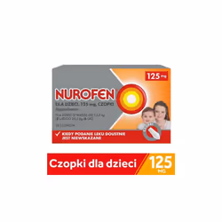 Nurofen, suppositories for children from 2 years of age, 125 mg, 10 pieces Pain Relief