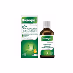 IBEROGAST 50ml STOMACH PAIN HEARTBURN BLOATING CRAMPING GAS SAME DAY