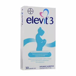 Elevit 3, 30 Capsules -during breastfeeding and postnatal care.