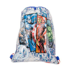 Marvel Avengers Children's Pull String School Gym Shoe Swim P.E. Bag