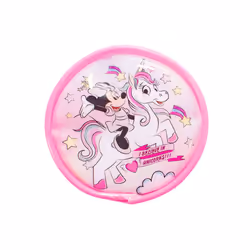 Minnie Mouse Unicorns Coin Purse Round PVC Wallet Children Girls