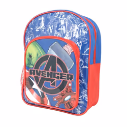 Avengers Shields Deluxe Backpack Boys Kid Children School