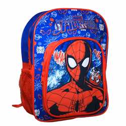 Official Marvel Spider-Man Character Deluxe Junior School Backpack