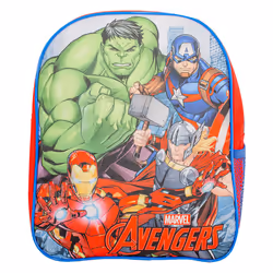 Marvel Avengers Character Licensed Backpack Girls Boys Children Hulk