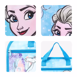 Frozen Kids Childrens Zipped School Book Bag Primary Reading Bag