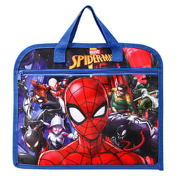 Spiderman Kids Childrens Zipped School Book Bag Primary Reading Bag