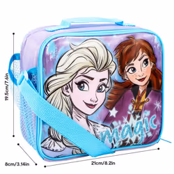 Disney Frozen Magic Insulated Lunch Bag Childrens Kid Girls School