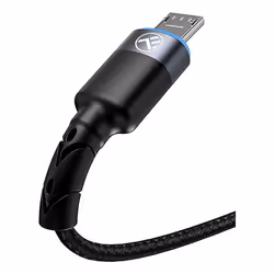 Tellur TLL155353 USB cable 1.2 m USB A Micro-USB A Black