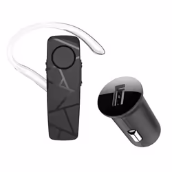 Tellur Vox 60, Wireless, 50 - 10000 Hz, Calls/Music, 11 g, Headset, Black, Transparent