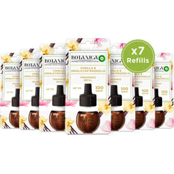 7 X Botanica by Air Wick Scented Oil Refill Vanilla & Magnolia 19ml