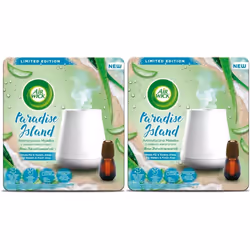 2xAir Wick Essential Oil Mist  Kit, Diffuser & Refill - Fiji Waters & Fresh Aloe