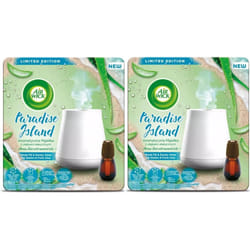 2xAir Wick Essential Oil Mist  Kit, Diffuser & Refill - Fiji Waters & Fresh Aloe