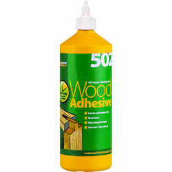Everbuild 502 All Purpose Weatherproof Wood Adhesive, 1 Litre
