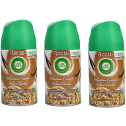 3 x Air Wick Freshmatic Spray Refill 250ml - Warm Vanilla (Vanilla Cookie Delight)