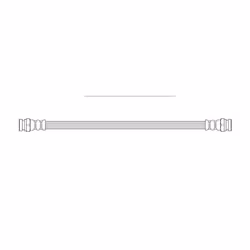 Brake Hose; K&K; 239; for SUZUKI; 51560M72F10