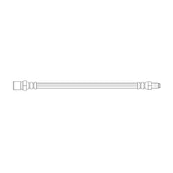 K&K FT2095 Brake Hose 441 M10x1 FIAT: Panda I Hatchback, LANCIA: Y10