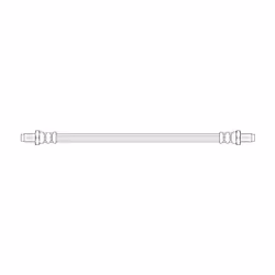Brake Hose; K&K; 278 M10x1; for SAAB; 8940819