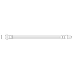 K&K FT8401 Brake Hose 392 M10x1