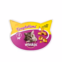 Whiskas Temptations, Adult, Chicken, 60 g