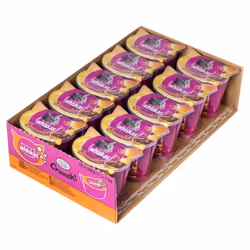 Whiskas Crunch Tasty Topping Cat Treats Chicken Turkey & Duck 1kg (10x100g Pack)