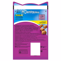 WHISKAS Dentabites Cat Treats With Chicken 8x50g