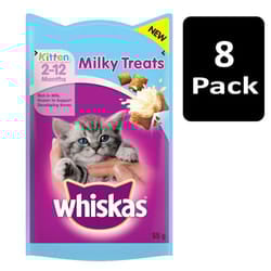 WHISKAS Kitten Milky Treats 8x55g