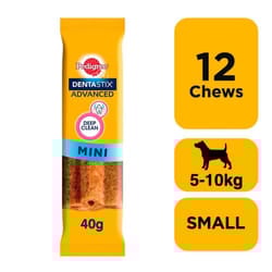 Pedigree Dentastix Advanced Mini Dog Dental Chew 12pc
